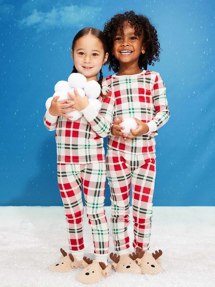 Image number 1 showing, Printed Snug-Fit Pajama Set for Toddler & Baby