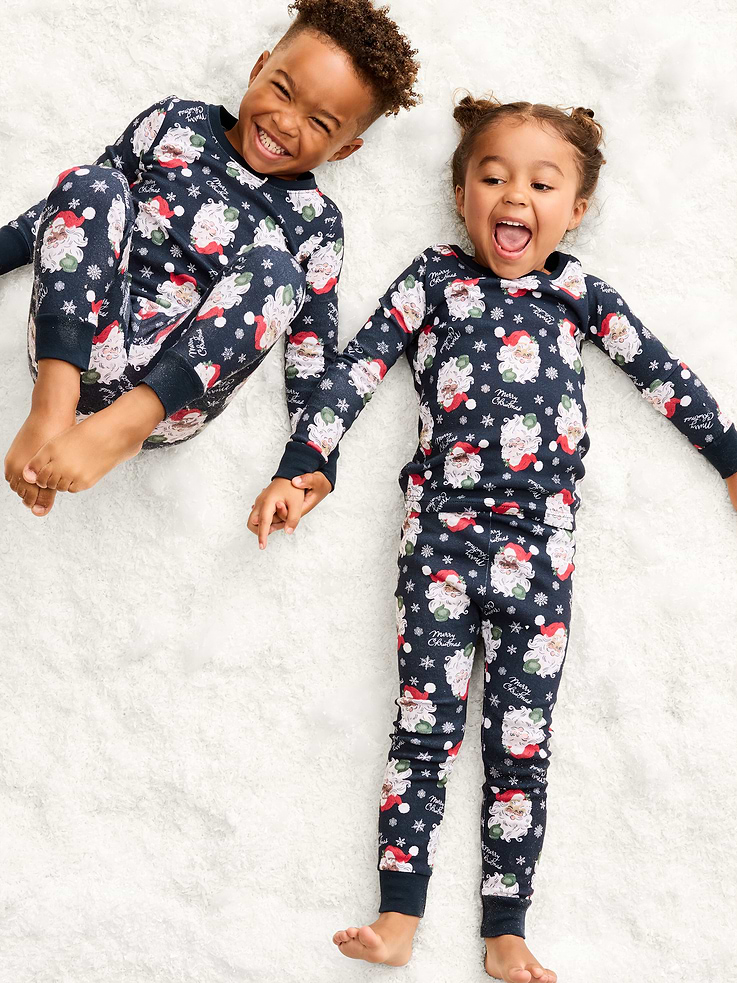 Image number 1 showing, Printed Snug-Fit Pajama Set for Toddler & Baby