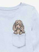 Image number 2 showing, Long-Sleeve Graphic T-Shirt for Girls