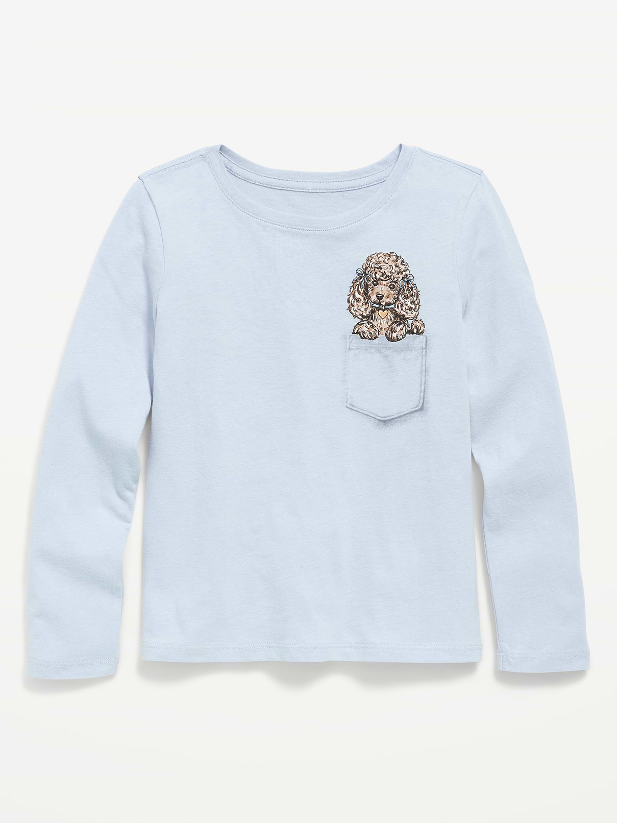 Image number 1 showing, Long-Sleeve Graphic T-Shirt for Girls