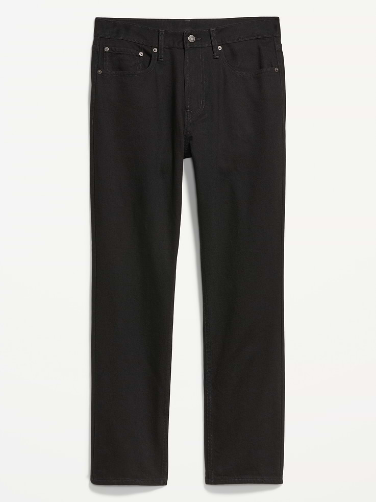 Image number 4 showing, Structured Straight Non-Stretch Jean