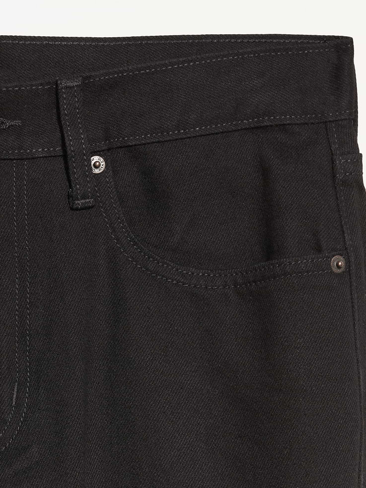 Image number 5 showing, Structured Straight Non-Stretch Jean