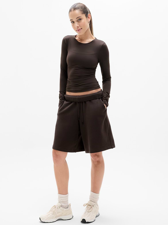 BodyMove Crew Neck Long Sleeve Top