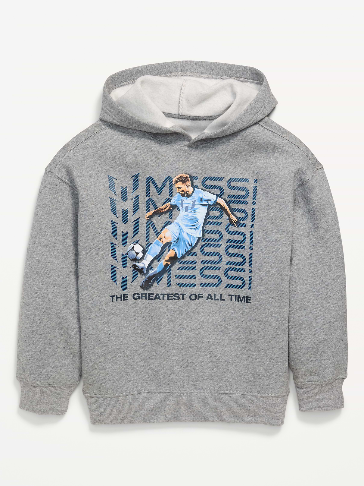 Image number 1 showing, Messi™ Oversized Graphic Hoodie for Boys