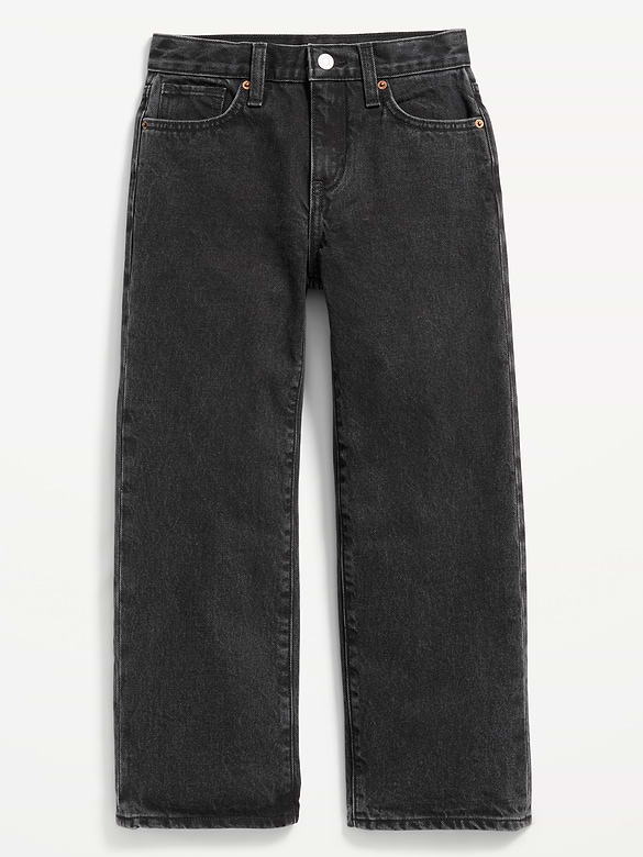Jean coupe généreuse à jambe droite pour fille