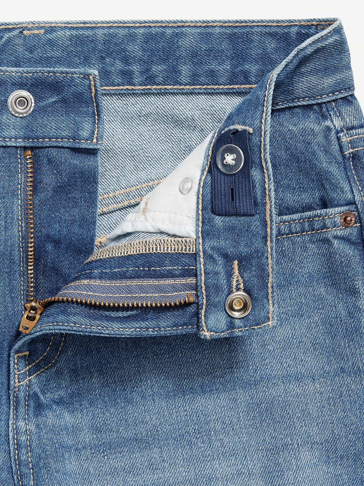Image number 5 showing, Baggy Straight-Leg Jeans for Girls