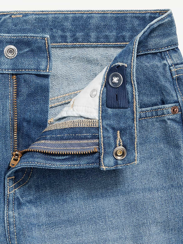 Baggy Straight-Leg Jeans for Girls