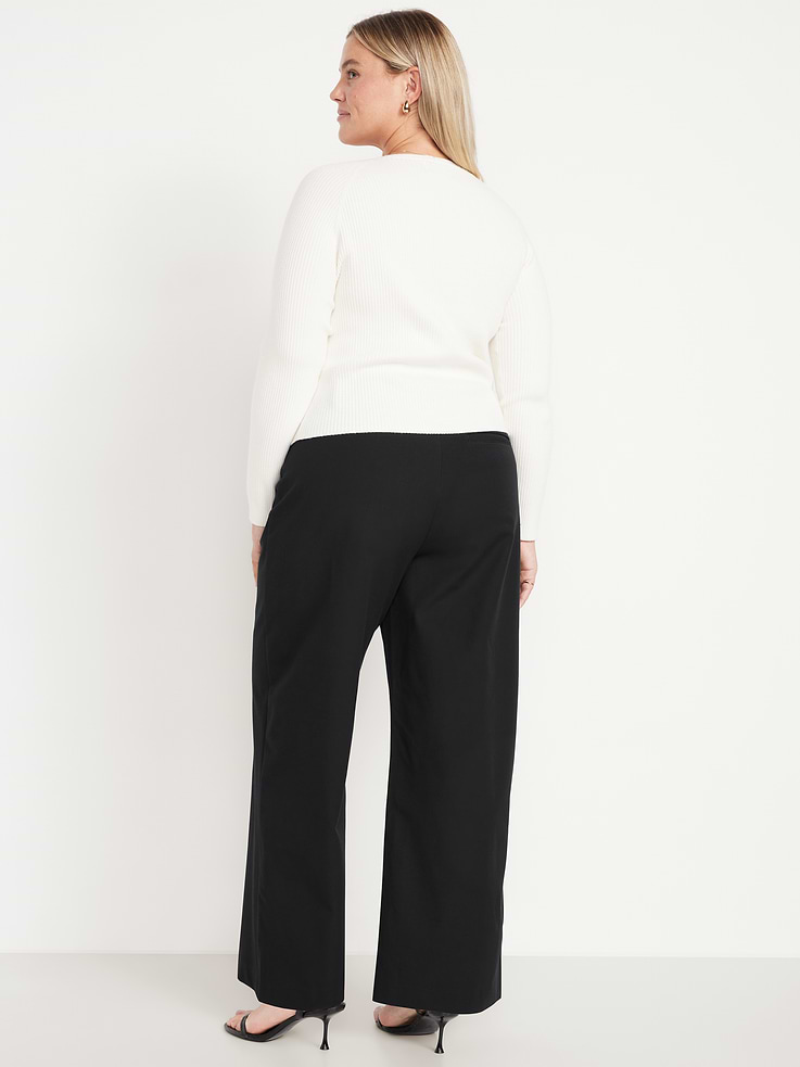 Image number 9 showing, High-Waisted Pixie Super Wide-Leg Pants