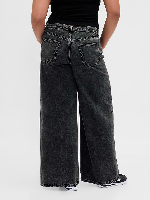 Mid Rise UltraSoft Baggy Jeans