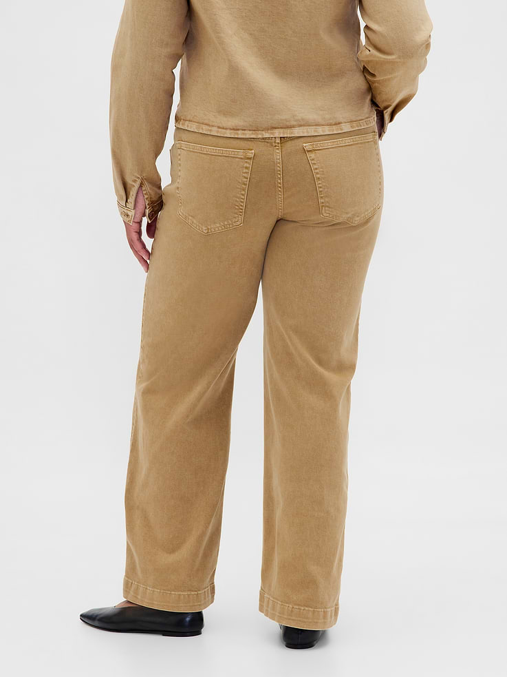 Image number 6 showing, Low Rise '90s Loose Micro Belt Jeans