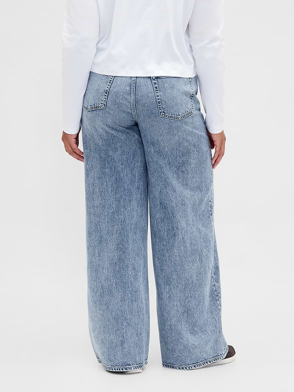Mid Rise UltraSoft Baggy Jeans