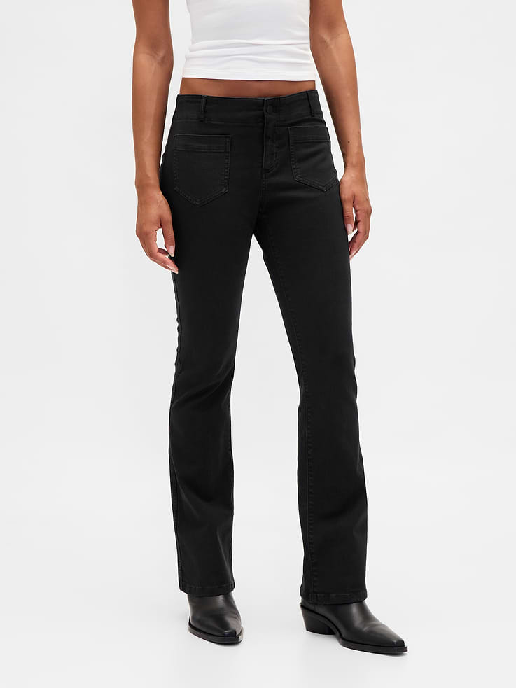 Image number 2 showing, Low Rise Twill Long & Lean Pants