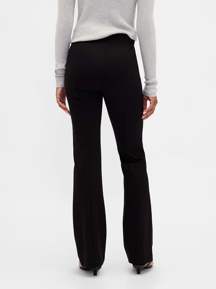 Image number 4 showing, High Rise Double Knit Boot Pants