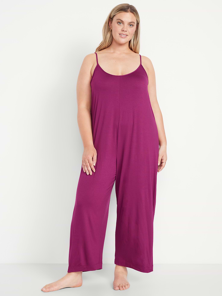 Image number 7 showing, Sunday Sleep Knit Jersey Jumpsuit