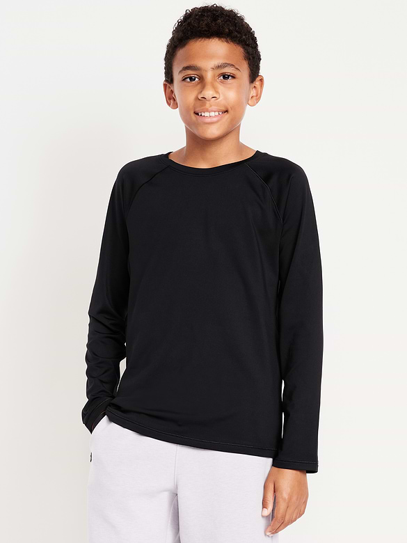 UltraBase Long-Sleeve Performance T-Shirt for Boys
