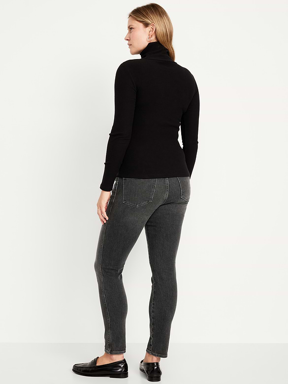 Maternity Full-Panel Vintage Slim Jeans