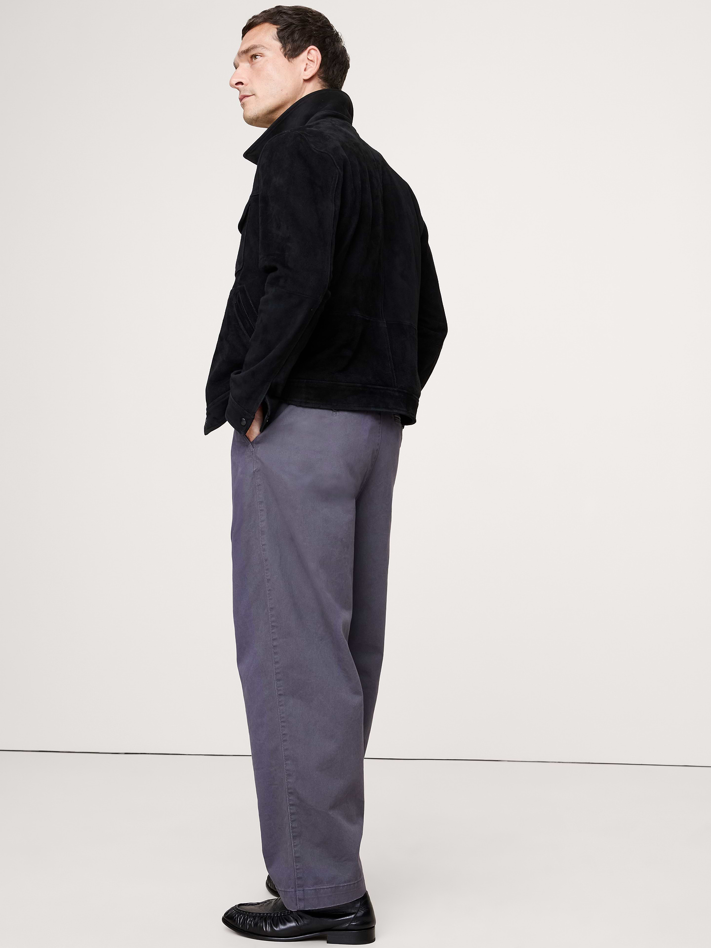 Image number 6 showing, Loose Pleated Chino