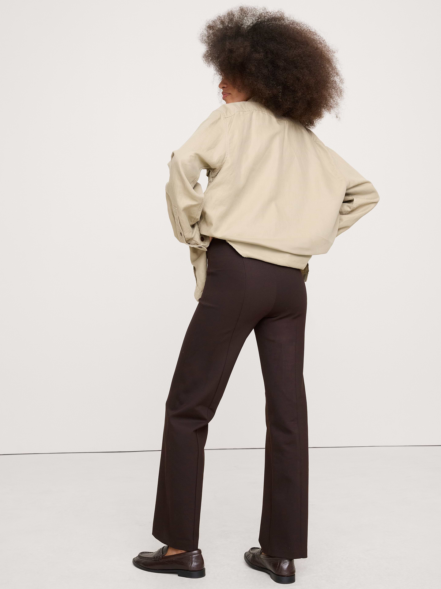 Image number 6 showing, Fitted Everywhere Ponte Ankle Pant