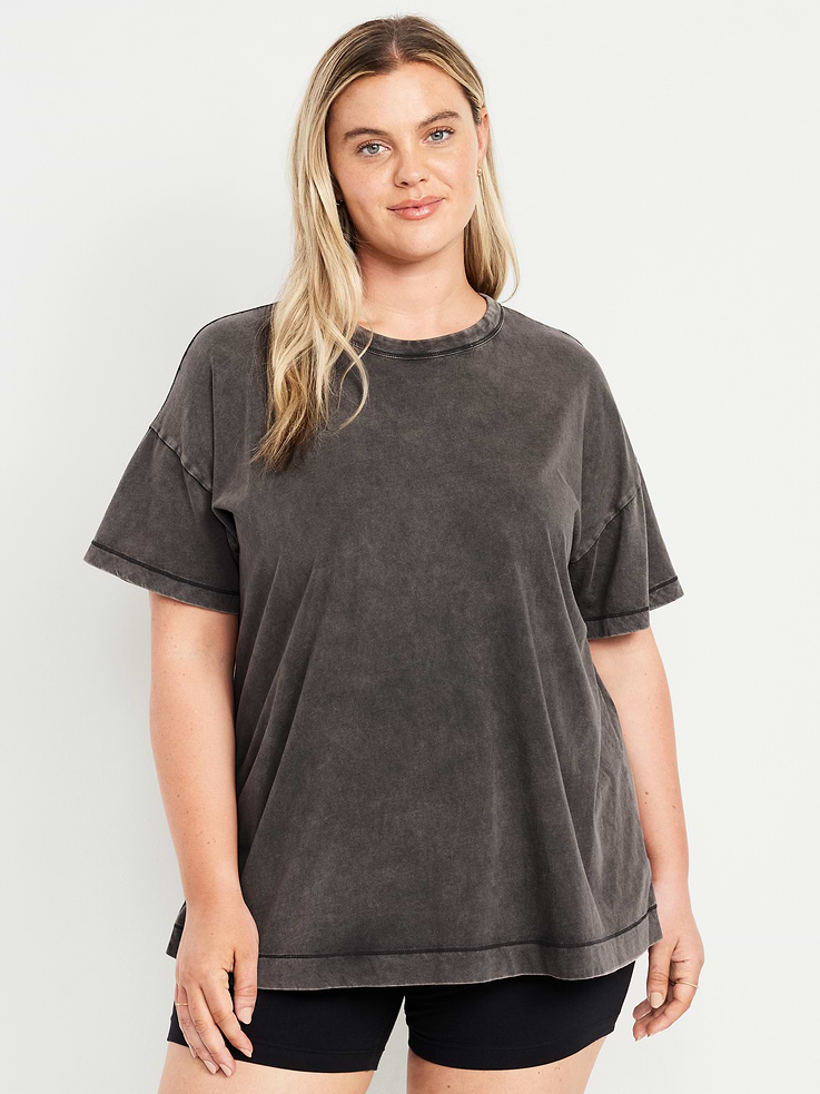 Image number 7 showing, Oversized EveryWear Tunic T-Shirt