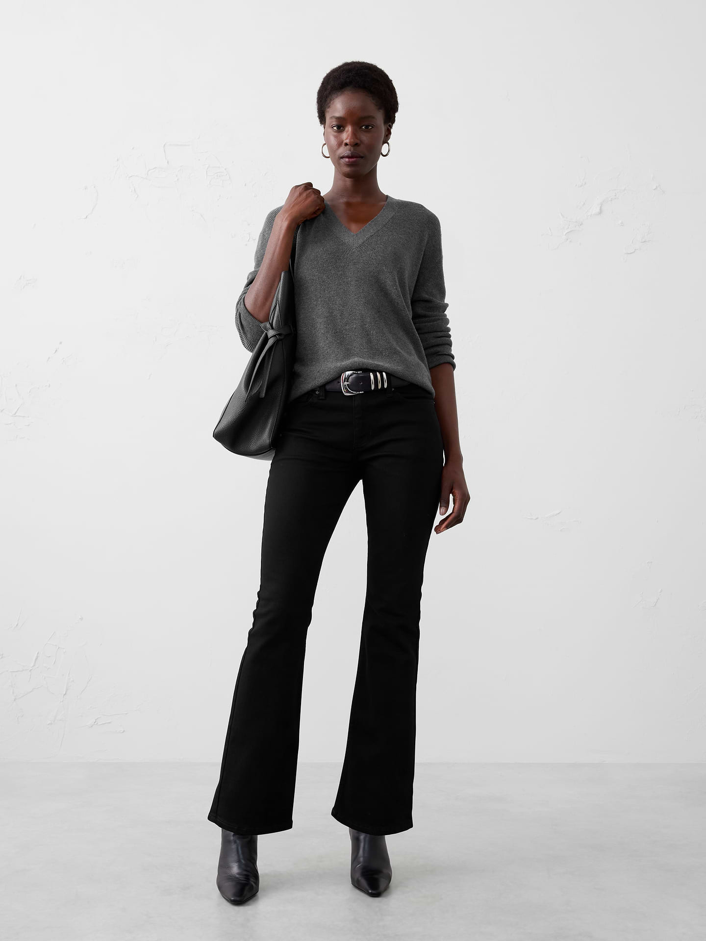 Image number 1 showing, Kick Flare Mid-Rise Jean