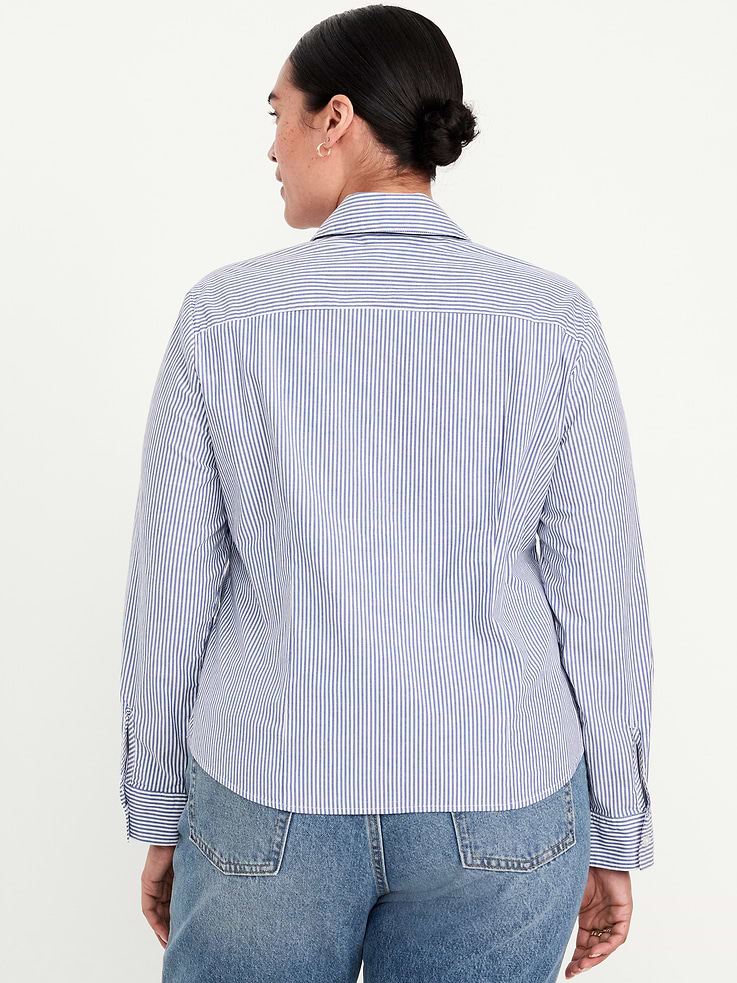 Image number 8 showing, Slim Button-Down Striped Shirt