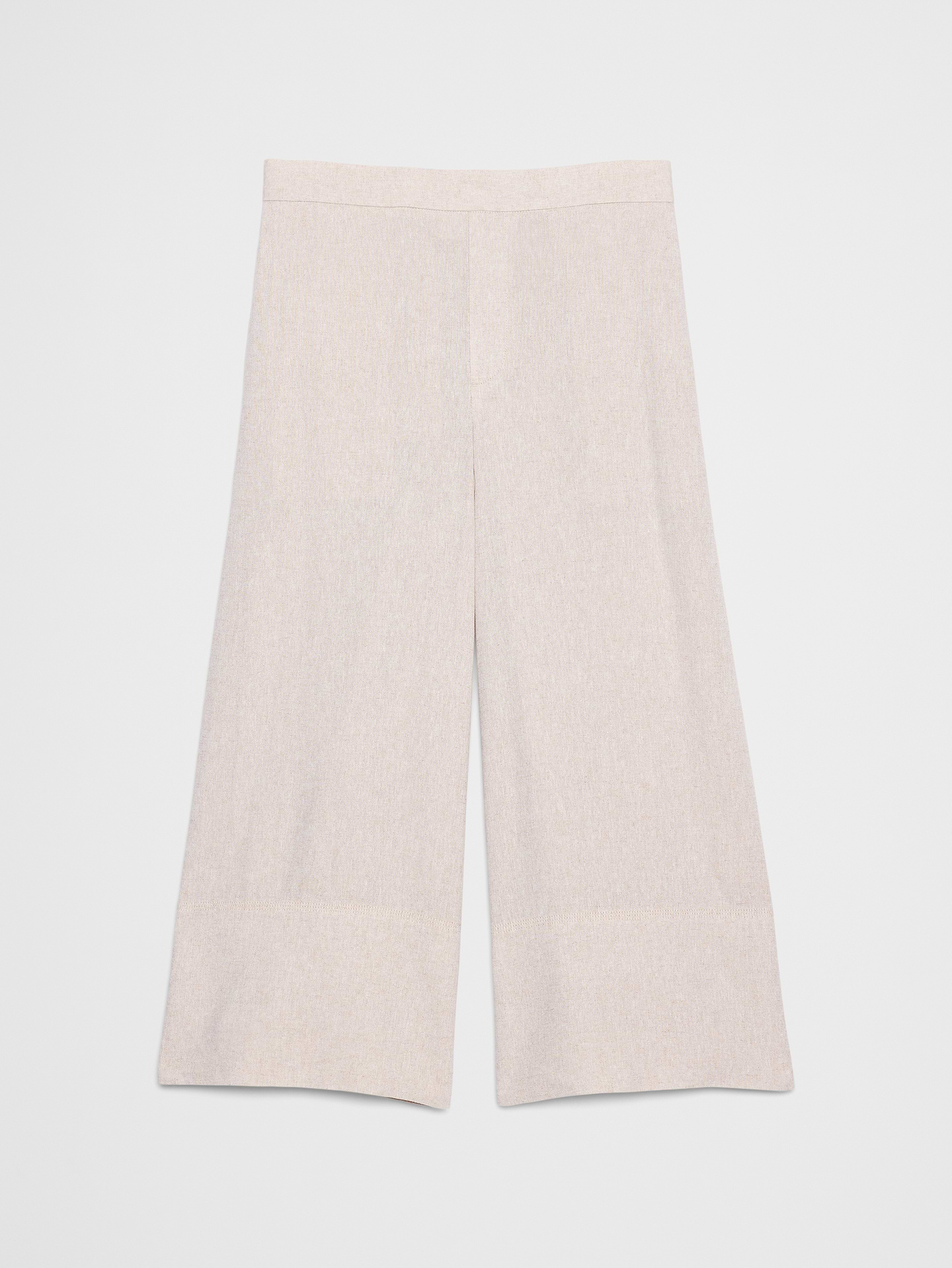 Image number 4 showing, Anyday Wide-Leg High-Rise Linen-Blend Cropped Pant
