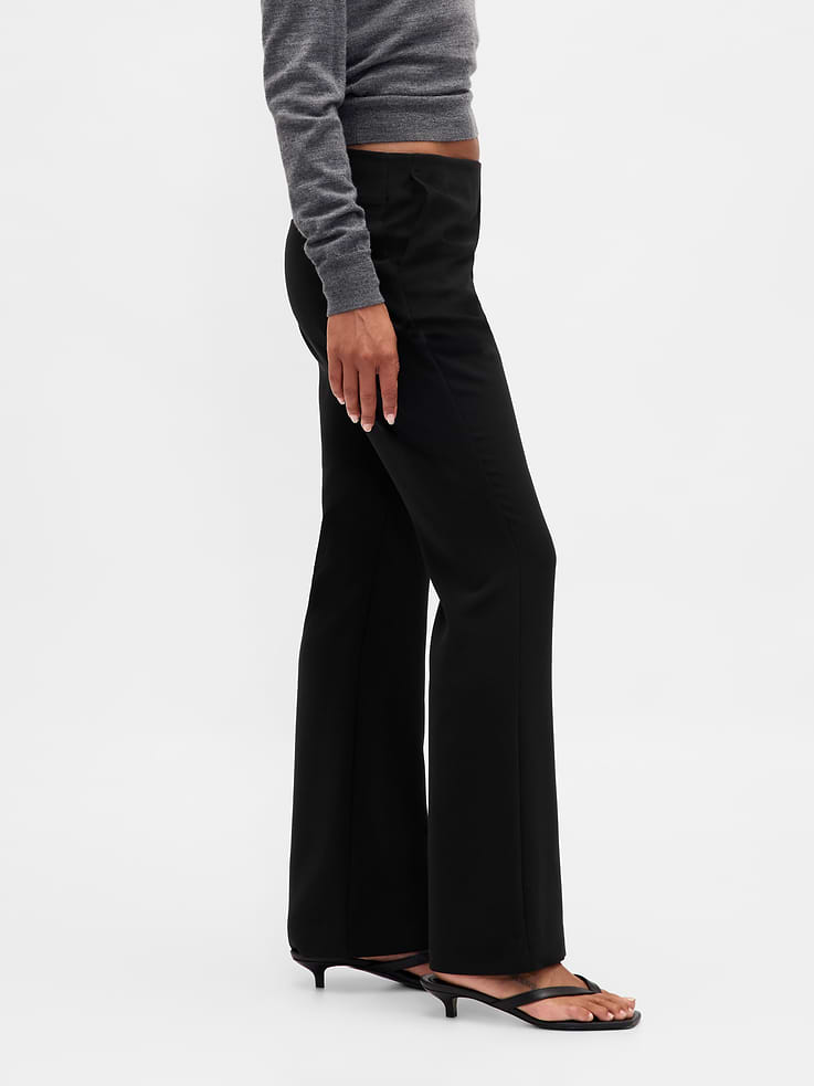 Image number 3 showing, Low Rise Twill Flare Pants