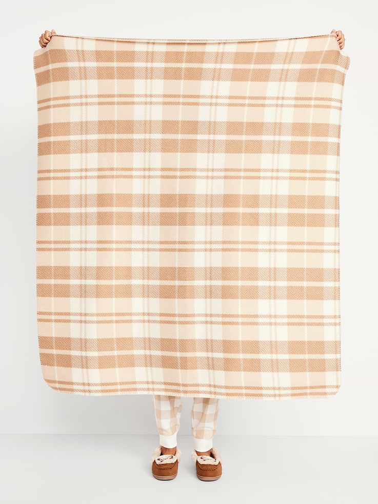 Image number 1 showing, Printed Fleece Blanket for the Family