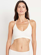 Image number 1 showing, Seamless Racerback Bralette