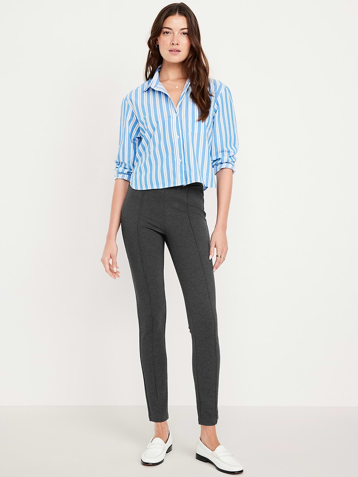 Image number 1 showing, Extra High-Waisted Stevie Skinny Pants