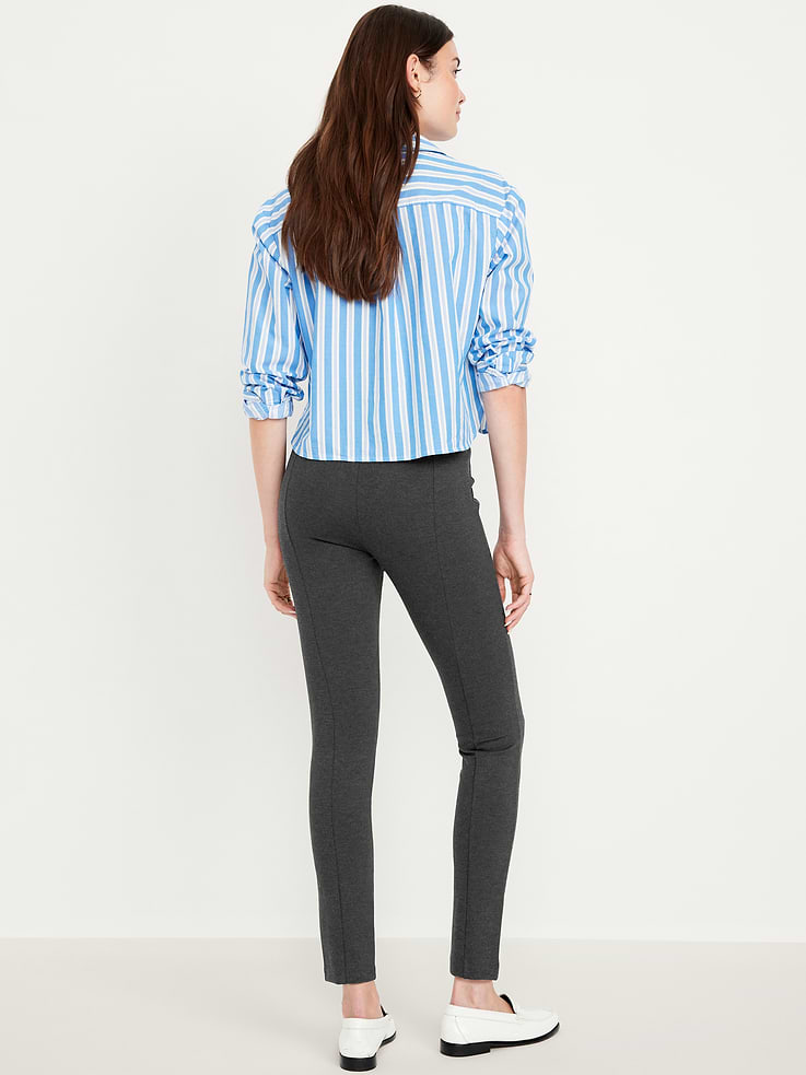 Image number 3 showing, Extra High-Waisted Stevie Skinny Pants
