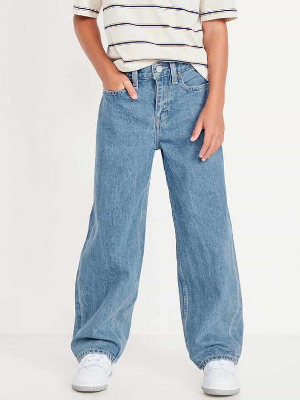 Baggy Non-Stretch Jeans for Boys