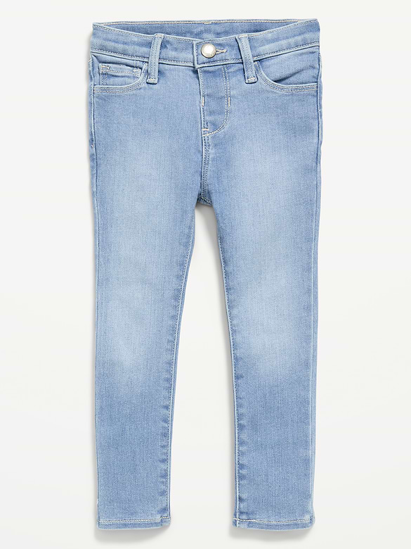 High-Waisted Rockstar 360° Stretch Jeggings for Toddler Girls