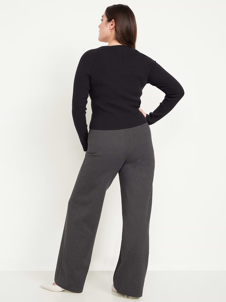Image number 8 showing, Extra High-Waisted Stevie Wide-Leg Pants