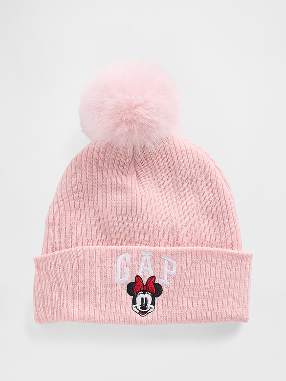 GapKids × Disney Logo Poof Beanie