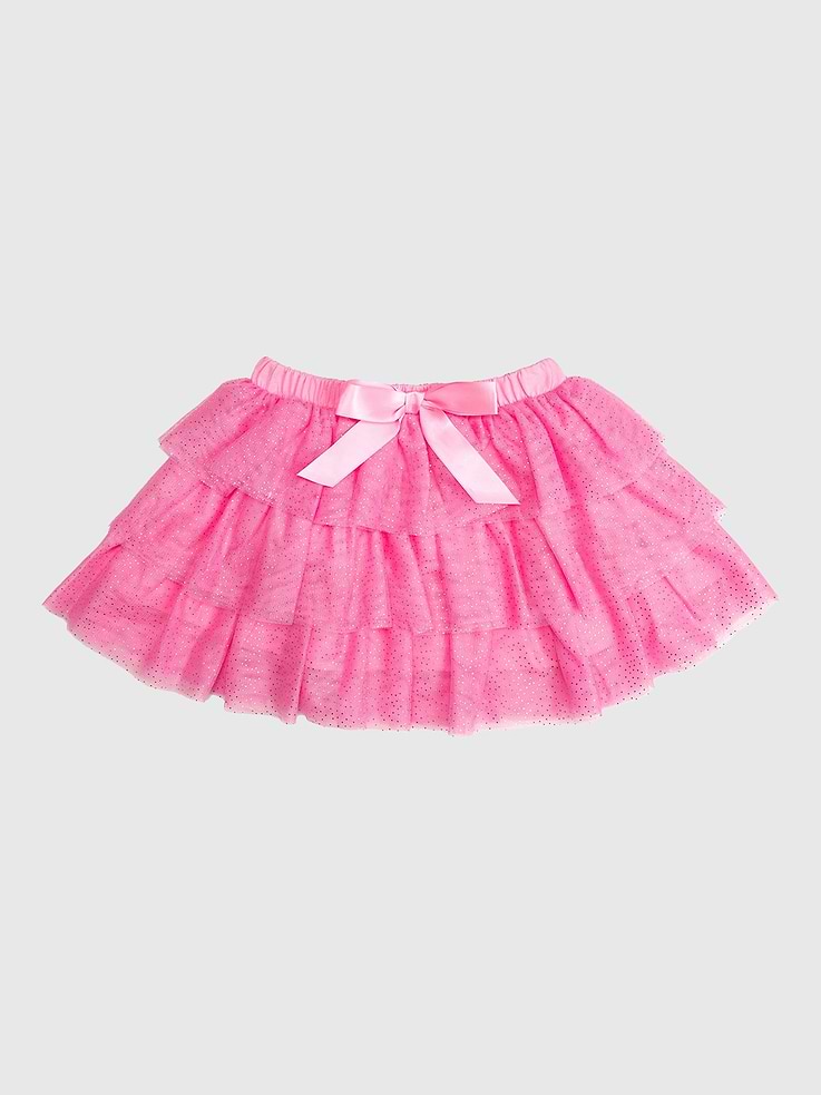 Image number 1 showing, Sweet Wink Raspberry Bow Tiered Tutu