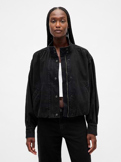 Denim Bubble Jacket | Gap