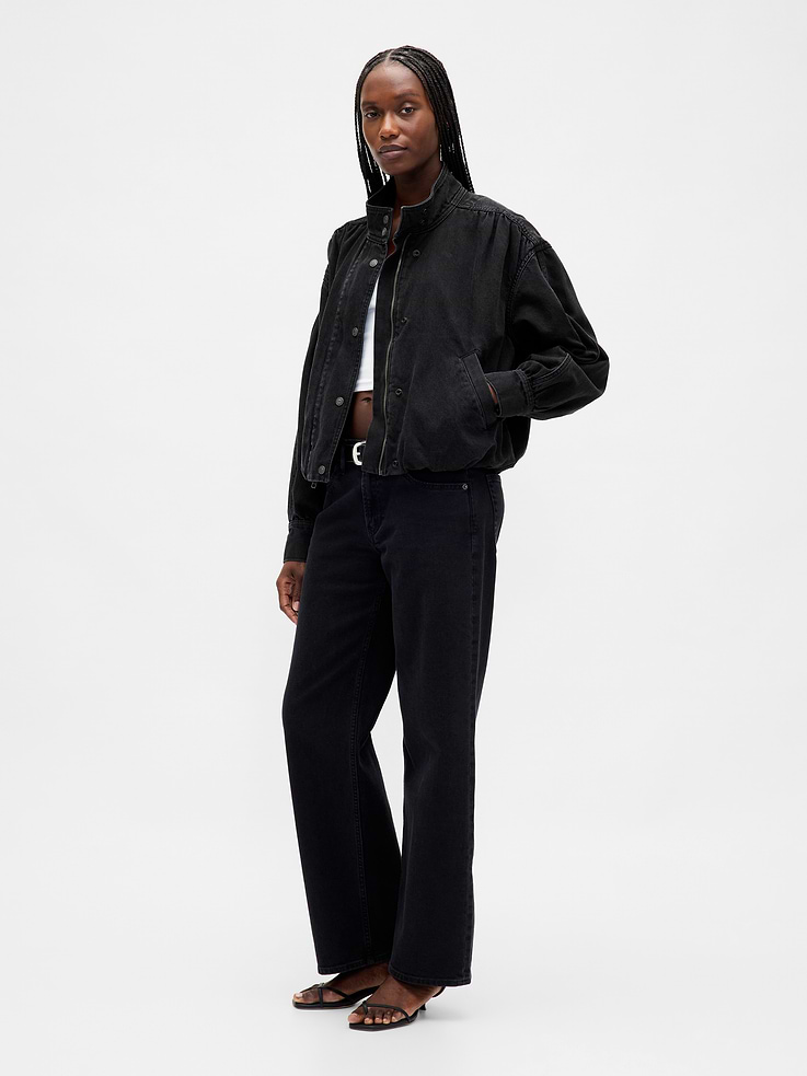 Image number 2 showing, Denim Bubble Jacket