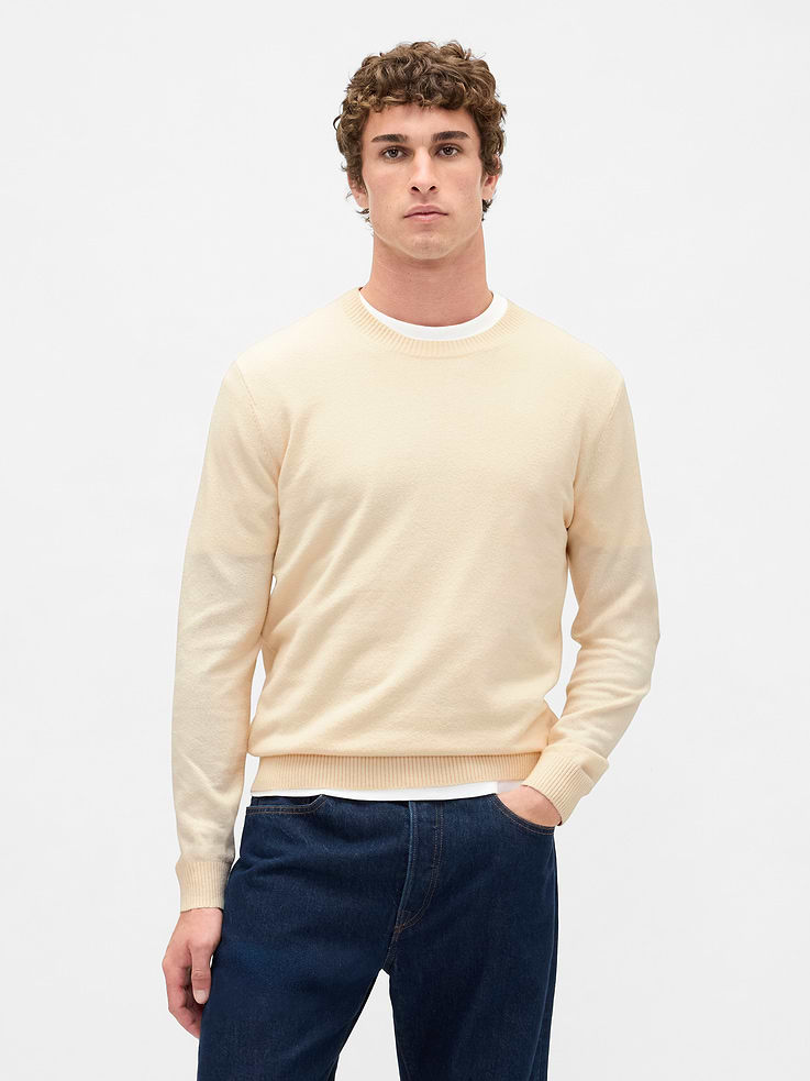 Image number 1 showing, CashSoft Crew Sweater