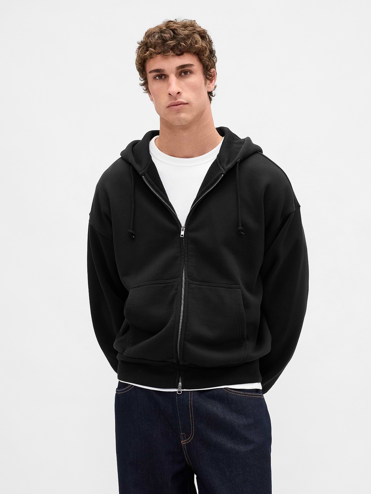 Adult Extra Heavyweight French Terry Zip Hoodie | Gap