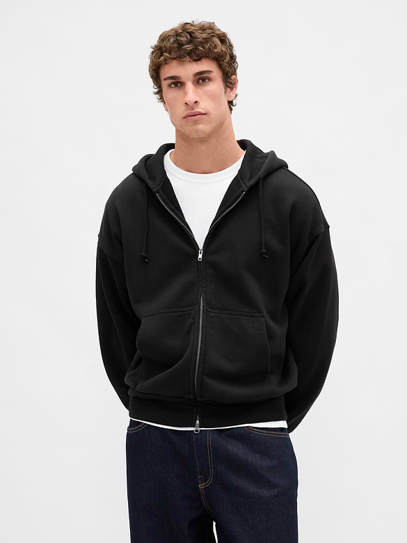 Adult Extra Heavyweight French Terry Zip Hoodie