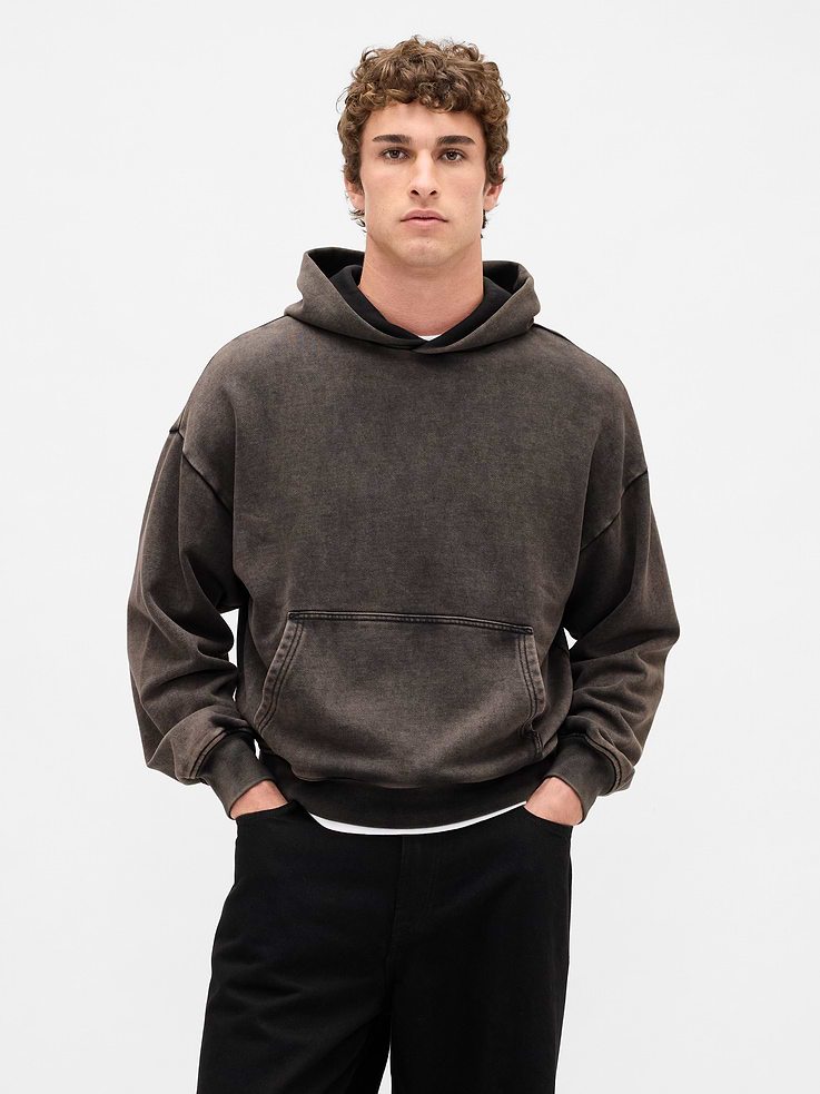 Image number 1 showing, Adult Heavyweight Oversized Hoodie