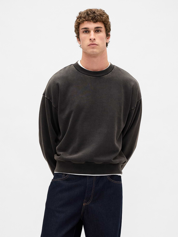Image number 1 showing, Adult Heavyweight Oversized Sweatshirt