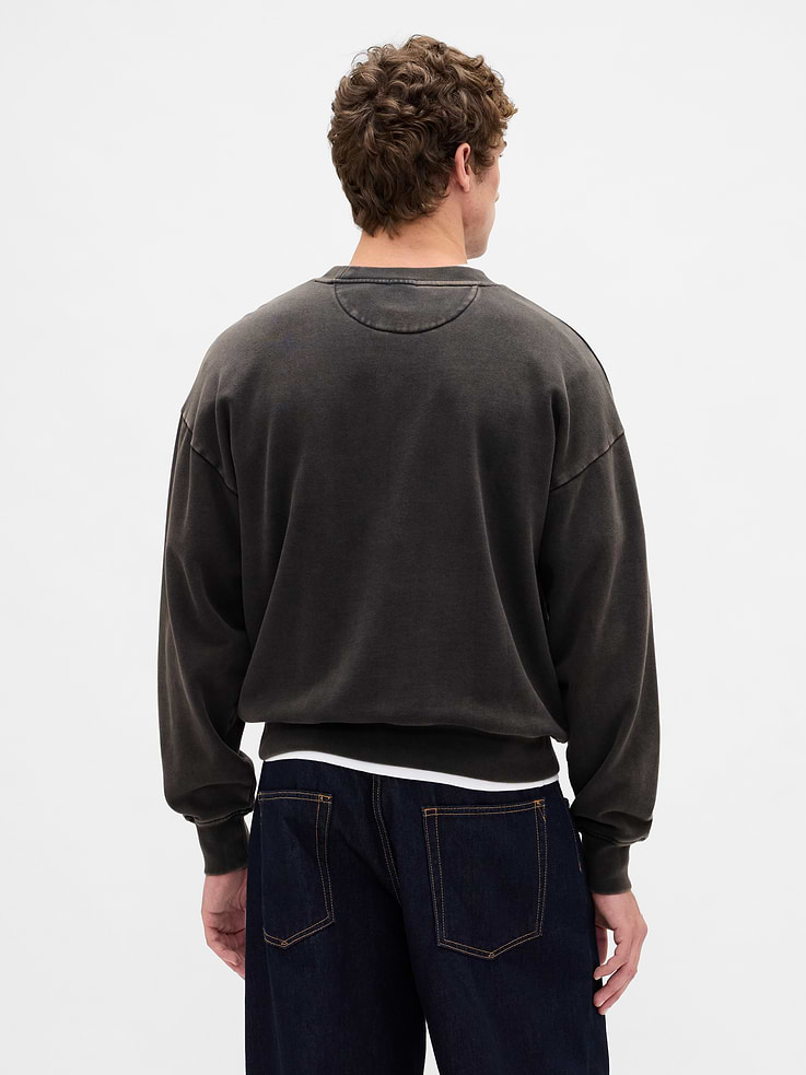 Image number 3 showing, Adult Heavyweight Oversized Sweatshirt