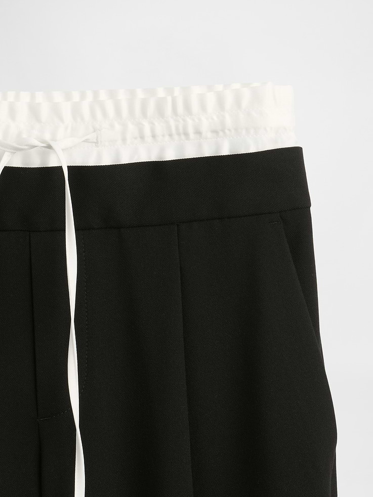 Image number 9 showing, Mid Rise Double-Waist Pants