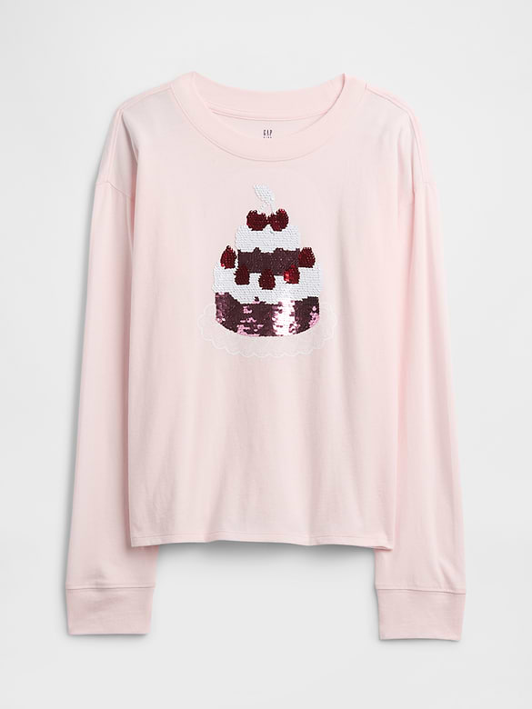 Kids Oversized Graphic T-Shirt