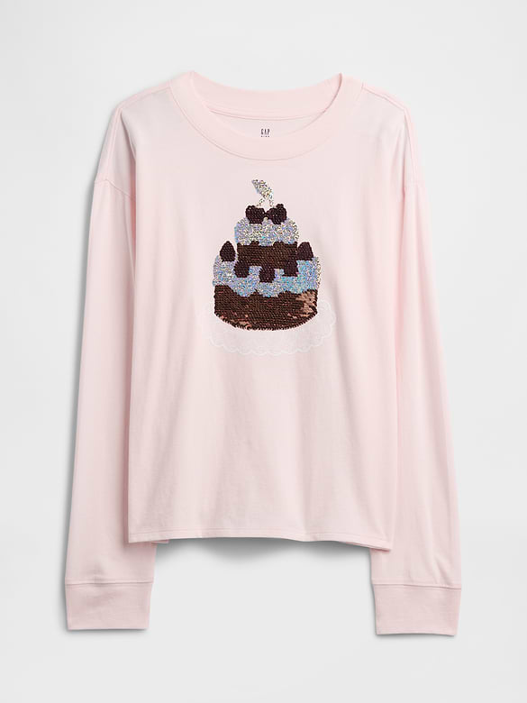 Kids Oversized Graphic T-Shirt