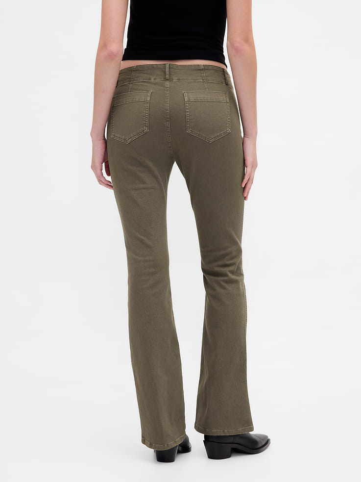Image number 4 showing, Low Rise Twill Long & Lean Pants
