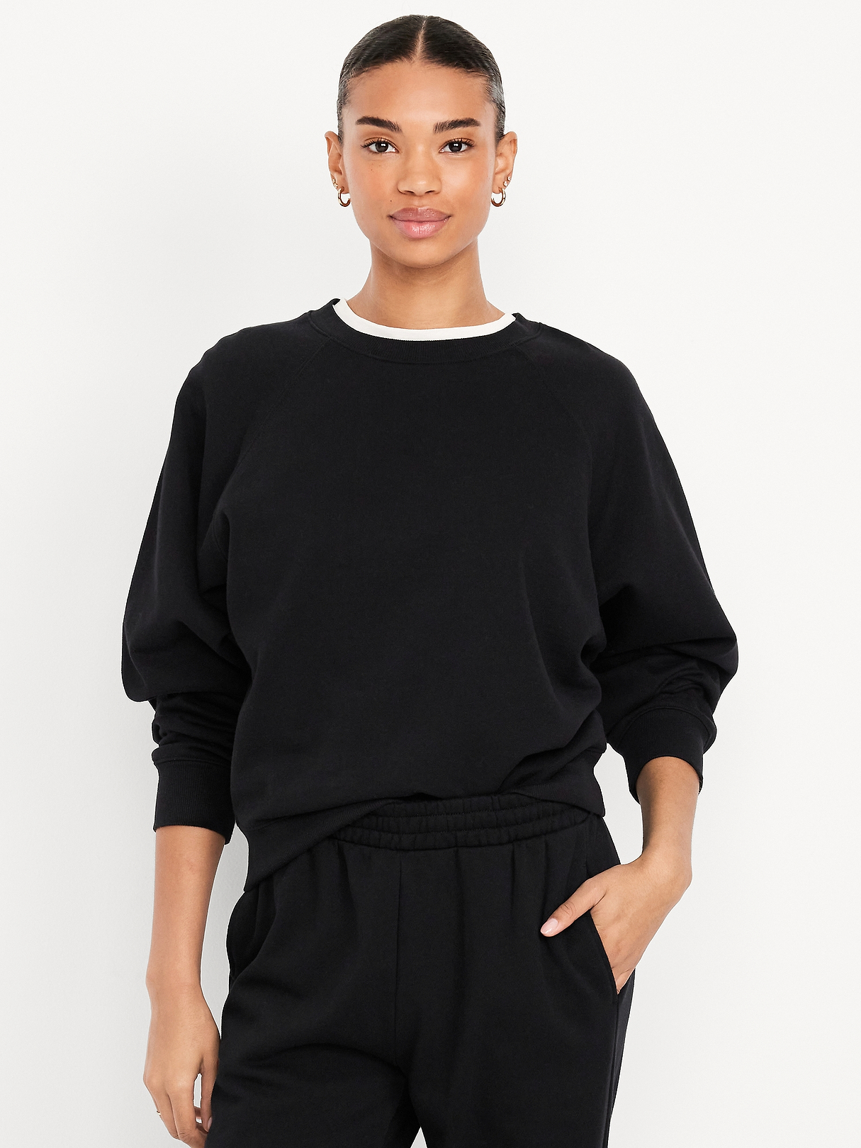 SoComfy Oversized Raglan Sweatshirt | Old Navy