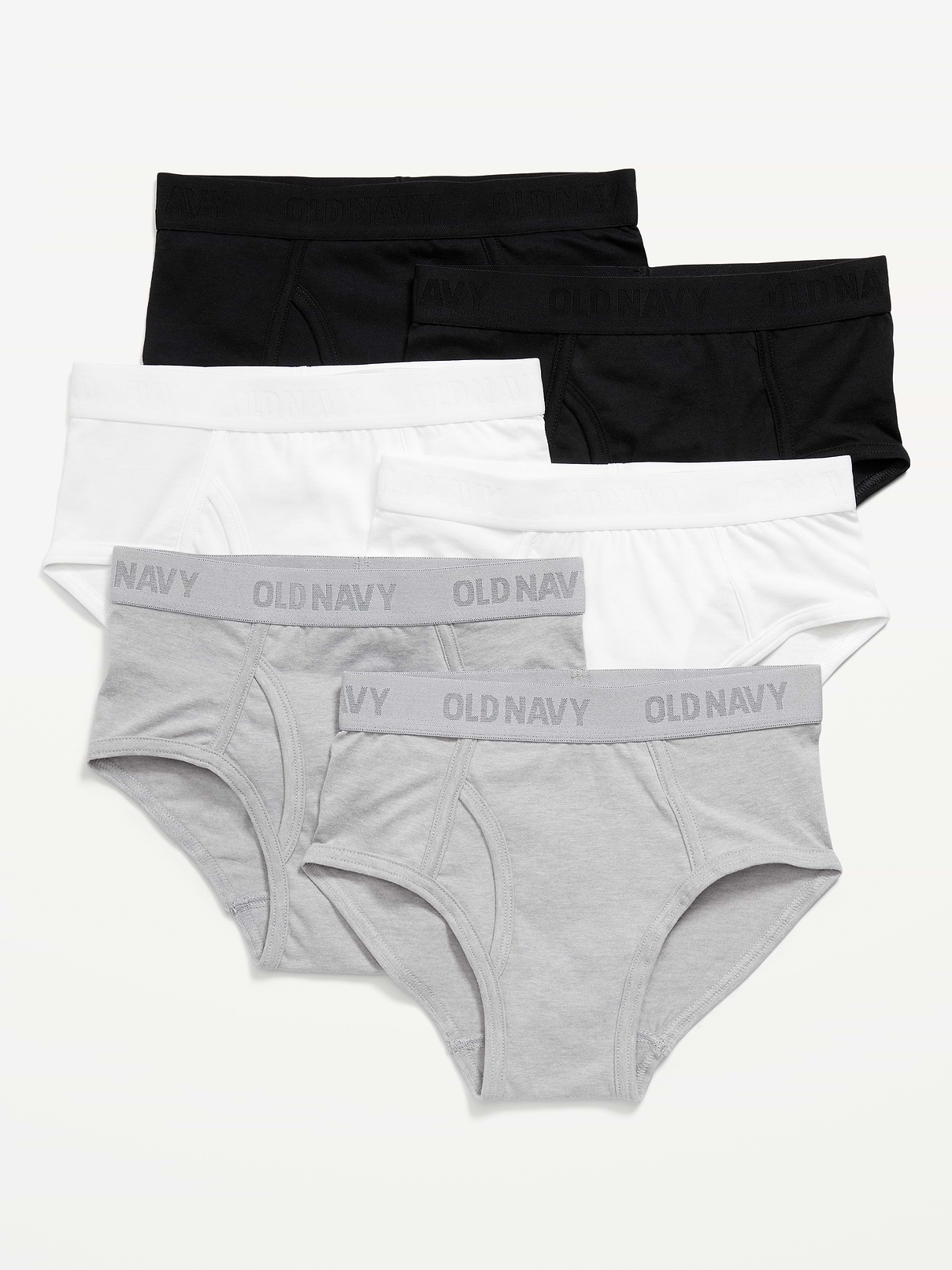 Image number 1 showing, Underwear Briefs Variety 6-Pack for Boys